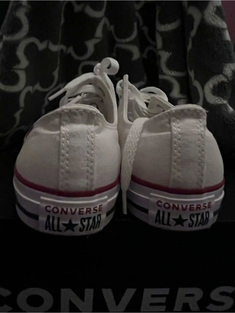 LIKE NEW white chucks! - Picture 3 of 5